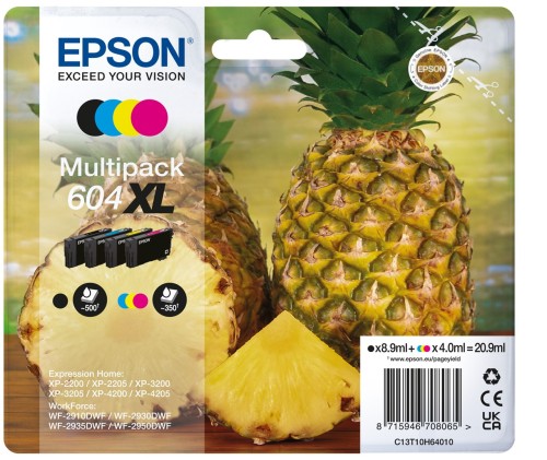 Tusz Epson 604XL Opakowanie zbiorcze C13T10H64010 - 2988179