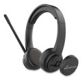 MediaRange MROS307 słuchawki/zestaw słuchawkowy Bezprzewodowy Opaska na głowę Połączenia/muzyka USB Type-C Bluetooth Czarny - 2988037