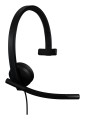 Logitech H570e Zestaw słuchawkowy Przewodowa Opaska na głowę Biuro/centrum telefoniczne USB Type-C Czarny - 2988014