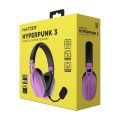 Słuchawki dla graczy Hyperpunk 3 Wireless bezprzewodowe fioletowe - 2988226