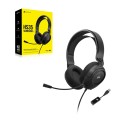 Corsair HS35 SURROUND v2 Zestaw słuchawkowy Przewodowa Opaska na głowę Gaming Czarny - 2988316