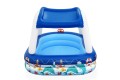 Bestway Basen Rodzinny Bestway 7' x 61" x 52"/2.13m x 1.55m x 1.32m 54370 - 2999051