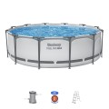 Bestway Steel Pro 56418 basen zewnętrzny naziemny Basen ramowy W kształcie okręgu 9150 l - 2998989