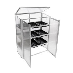 STEEL HOUSE ALIUM 76X38.5X98.5CM GC