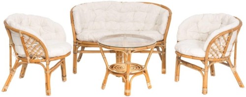 Zestaw mebli ogrodowych 4Living Bahama (Light) - 2988806