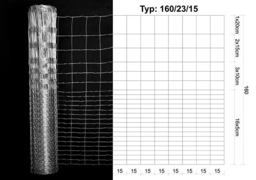 FOREST MESH GARDENC LIGHT 50M 160/23/15 - 2988808
