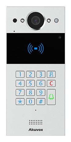 Akuvox R20K-2 wideodomofon 2 MP Srebrny - 2988916