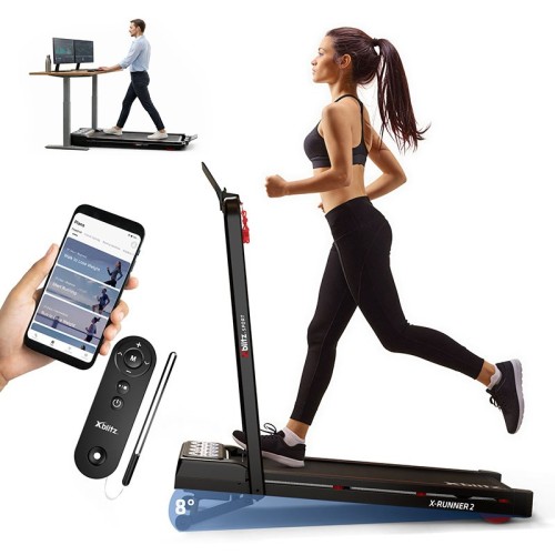 XBLITZ X-RUNNER 2, SKŁADANA DOMOWA BIEŻNIA ELEKTRYCZNA 2W1 - 3011786