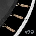 REBEL ACTIVE TRAMPOLINA PRO 15FT/457CM, SIATKA, DRABINKA RBA-8005 - 3011790
