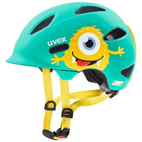 Kask rowerowy dziecięcy uvex oyo style monster lagoon matt 50-54 - 2999204