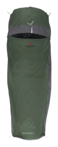 Robens Mountain Bivvy Dorosły Śpiwór prostokątny Nylon, Poliester Ciemny Zielony