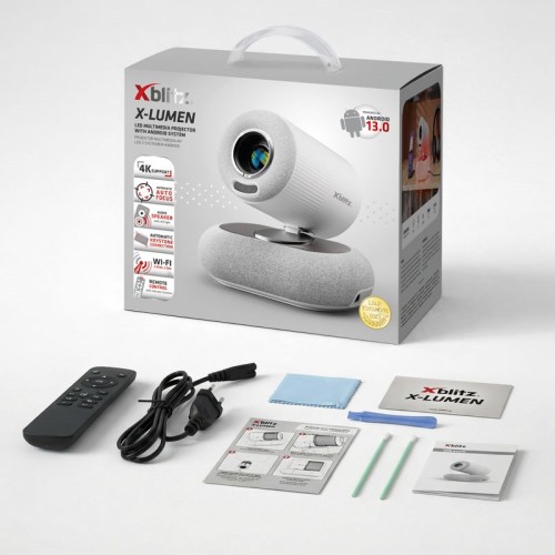 X-LUMEN PROJEKTOR MULTIMEDIALNY LED Z SYSTEMEM ANDROID - 3012005