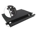 Alantec Przełącznica światłowodowa teleskopowa 12xSC simplex / 12xLC duplex 19" 1U z akcesoriami montażowymi (dławiki, opaski) (FOP-1U-12SCS-C-P) - 2990497
