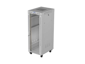 SZAFA INSTALACYJNA RACK STOJĄCA 19" 32U 600X800 SZARA DRZWI PRZESZKLONE LCD LANBERG (FLAT PACK) V2
