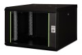 Digitus Szafa sieciowa wisząca Unique 19" 7U rack 600x600, drzwi szyba, czarny, niedzielona, złożona, 100kg - 2990847