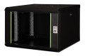 Digitus Szafa sieciowa wisząca Unique 19" 7U rack 600x600, drzwi szyba, czarny, niedzielona, złożona, 100kg - 2990838