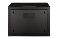 Digitus Szafa sieciowa wisząca Unique 19" 7U rack 600x600, drzwi szyba, czarny, niedzielona, złożona, 100kg - 2990841