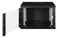 Digitus Szafa sieciowa wisząca Unique 19" 7U rack 600x600, drzwi szyba, czarny, niedzielona, złożona, 100kg - 2990842