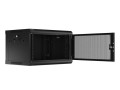 Lanberg WF01-6406-23B stojak 6U Szafa wisząca Czarny - 3005887