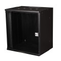 Equip EWM-12-5440-B stojak 12U Szafa wisząca Czarny - 2990554