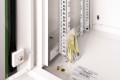 Digitus Szafa sieciowa wisząca Unique 19" 12U rack 600x450, drzwi szyba, szary, niedzielona, złożona, 100kg - 2990918