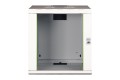 Digitus Szafa sieciowa wisząca Unique 19" 12U rack 600x450, drzwi szyba, szary, niedzielona, złożona, 100kg - 2990921