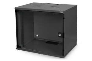 Digitus Szafa sieciowa wisząca 19" 7U rack 540x400, drzwi szyba, szary, niedzielona, niezłożona, 60kg