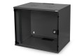 Digitus Szafa sieciowa wisząca 19" 7U rack 540x400, drzwi szyba, szary, niedzielona, niezłożona, 60kg - 2990835