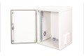 Digitus Szafa sieciowa wisząca 19" 16U rack 600x600, drzwi pełne, szary, niedzielona, złożona, IP55, 100kg - 2999349