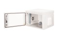 Digitus Szafa sieciowa wisząca 19" 7U rack 600x600, drzwi pełne, szary, niedzielona, złożona, IP55, 100kg - 3027127