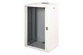 Digitus Szafa sieciowa wisząca Unique 19" 20U rack 600x450, drzwi szyba, szary, niedzielona, złożona, 100kg - 2991106