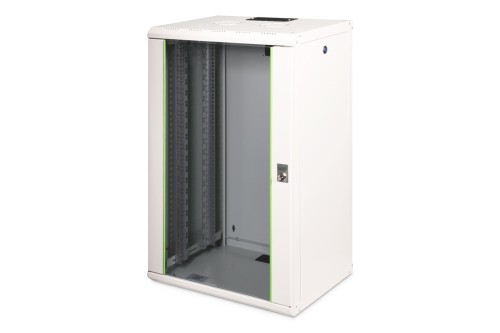 Digitus Szafa sieciowa wisząca Unique 19" 20U rack 600x450, drzwi szyba, szary, niedzielona, złożona, 100kg - 2991115