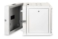Digitus Szafa sieciowa wisząca Unique 19" 9U rack 600x600, drzwi szyba, szary, dzielona, złożona, 100kg - 2991132