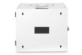 Digitus Szafa sieciowa wisząca Unique 19" 9U rack 600x600, drzwi szyba, szary, dzielona, złożona, 100kg - 2991134
