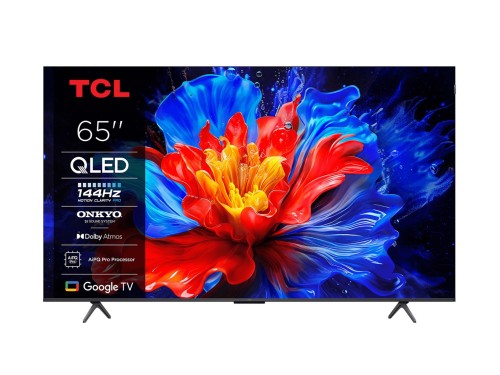Telewizor TCL 65P8K QLED 65" 4K Ultra HD 120Hz Google TV Dolby Atmos Metaliczny - 3006760