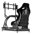Oplite OP-R8-SMSB uchwyt / stojak do monitorów 144,8 cm (57") Biurko Czarny - 2993587
