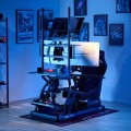 Oplite OP-R8-SMSB uchwyt / stojak do monitorów 144,8 cm (57") Biurko Czarny - 2993588
