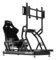 Oplite OP-R8-SMSB uchwyt / stojak do monitorów 144,8 cm (57") Biurko Czarny - 2993586