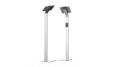 Durable 893223 uchwyt Uchwyt pasywny Tablet/UMPC, Telefon Srebrny - 2993840