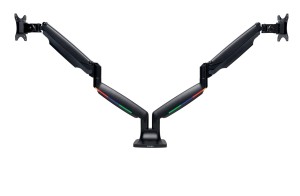 Kensington Podwójne ramię SmartFit One-Touch do monitora, z regulacją wysokości