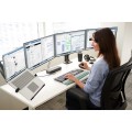 Kensington Podwójne ramię SmartFit One-Touch do monitora, z regulacją wysokości - 2993680