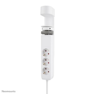 Neomounts DS22-840WH6 rozgałęziacz 1,4 m 3 x gniazdo sieciowe Wewnętrzna Biały