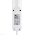 Neomounts DS22-840WH6 rozgałęziacz 1,4 m 3 x gniazdo sieciowe Wewnętrzna Biały - 2993932