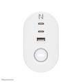 Neomounts DS22-840WH6 rozgałęziacz 1,4 m 3 x gniazdo sieciowe Wewnętrzna Biały - 2993930