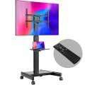 ONKRON TS1552E Mobilny stojak obrotowo-nachylny do ekranu 43"-75" maks 70 kg czarny - 3006863