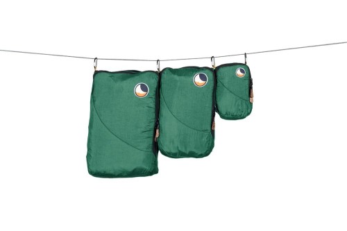 Zestaw 3 organizerów podróżnych TTTM Petrol Green - 2994678