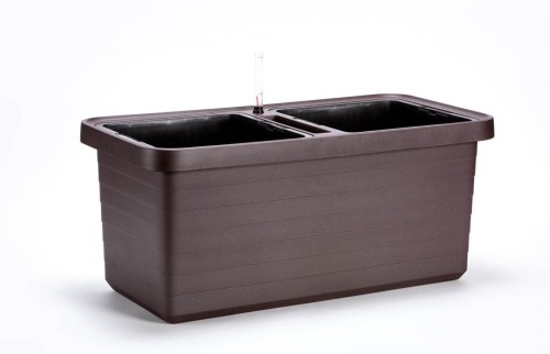 URBALIVE BERBERIS DUO Donica samonawadniająca 78 x 39 cm, brązowy - 2994807