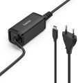 Hama 00200022 adapter zasilający/ inwentor Wewnątrz/Na wolnym powietrzu 45 W Czarny - 2994916