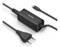 Hama 00200023 adapter zasilający/ inwentor Wewnętrzna 65 W Czarny - 2994918