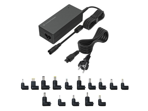 Conceptronic OZUL08B15 adapter zasilający/ inwentor Wewnętrzna 90 W Czarny - 2994983